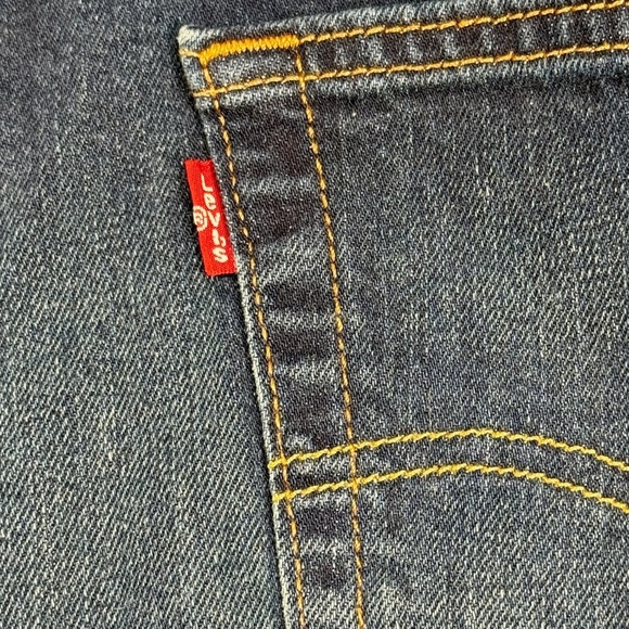 Levis 569 Straight Leg Jeans Mens Size 38 X 32 Dark Wash Modern Loose Fit - Picture 13 of 13